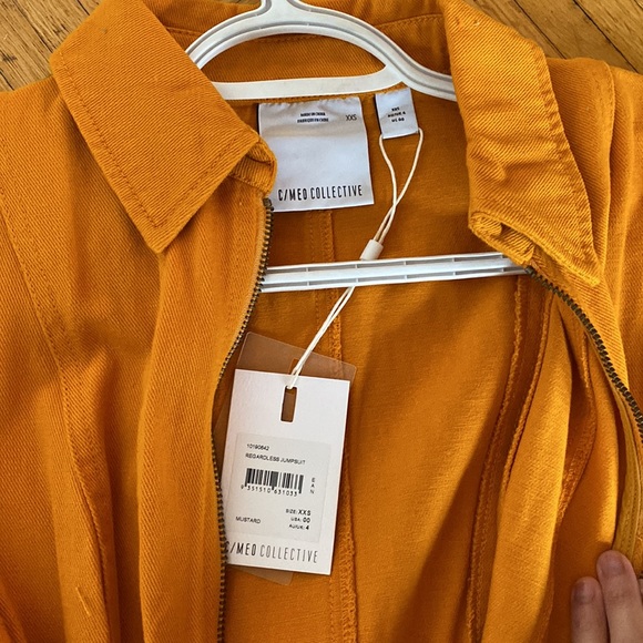 C/MEO Collective mustard regardless jumpsuit - Picture 5 of 8